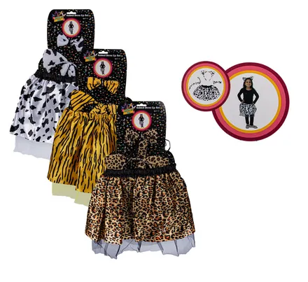 Animal Tutu Dress Up Set, 4-Piece