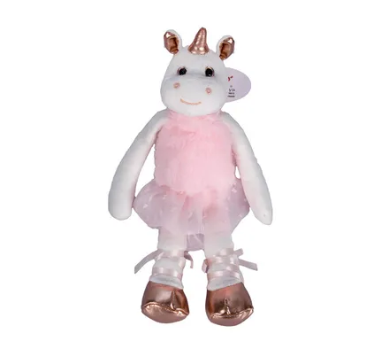 Stuffed Unicorn In Tutu, 53cm