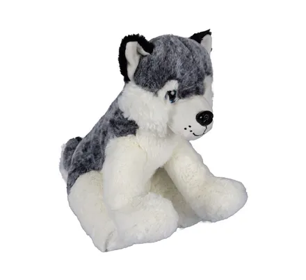 Stuffed Dog Husky, 25cm