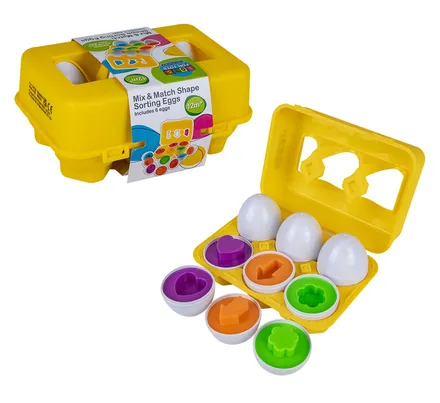 Baby Educational Shape Sorting Eggs