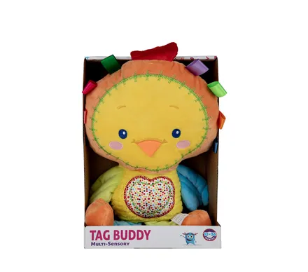 Baby Educational Sensory Taggy Buddy