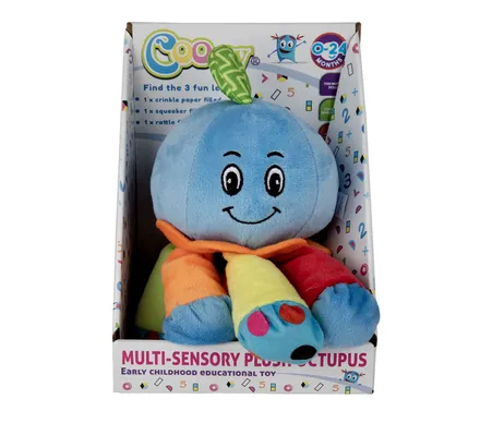 Baby Stuffed Sensory Octopus