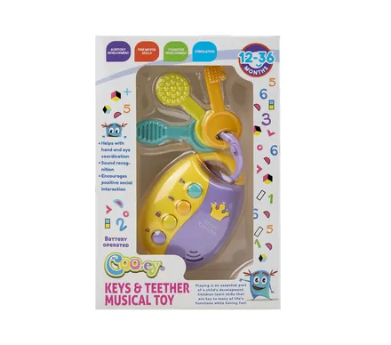 Baby Educational Musical Keys, 20 X 13cm