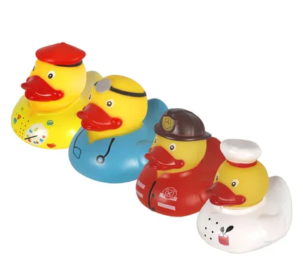 Vinyl Themed Duck 7.7cm, Assorted