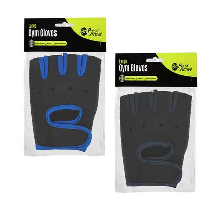 Mens Gym Gloves, 2-Piece