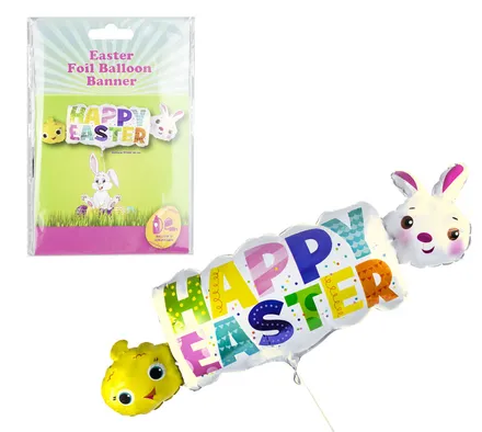 Easter Balloon Banner