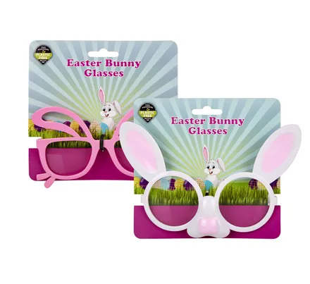 Bunny Glasses With Ears & Whiskers