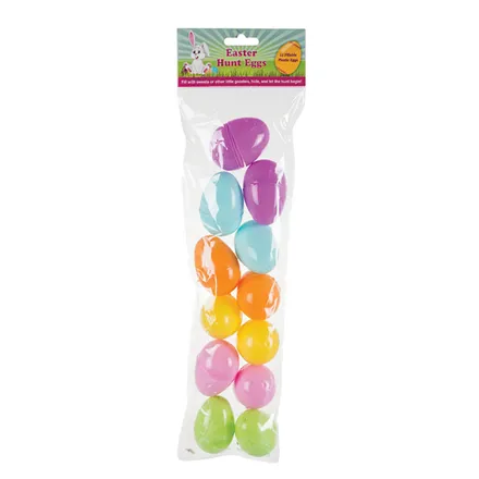 Fillable Easter Hunt Eggs, 5.5 X 3.5cm