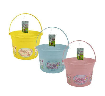 The Crazy Store - Plastic Easter Hunt Basket