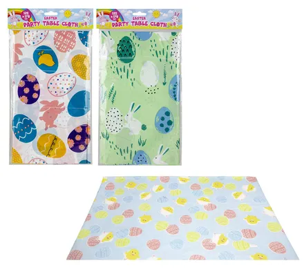 Easter Party Table Cloth, 132 X 178cm