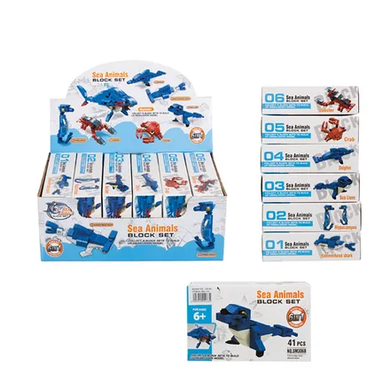 Mini Sea Animal Building Blocks