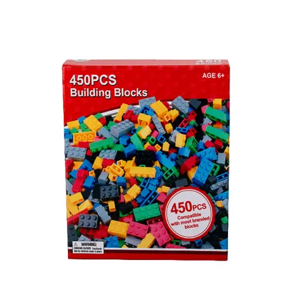 Building Block Set, 450-Piece