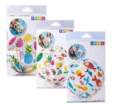 Intex Beach Ball Lively Print 51cm