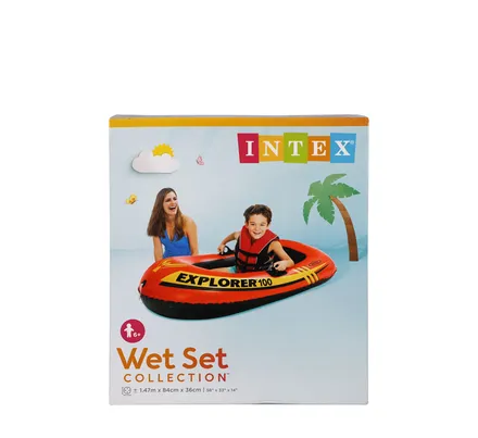 Intex Explorer 100 Boat 147 X84 X 36cm