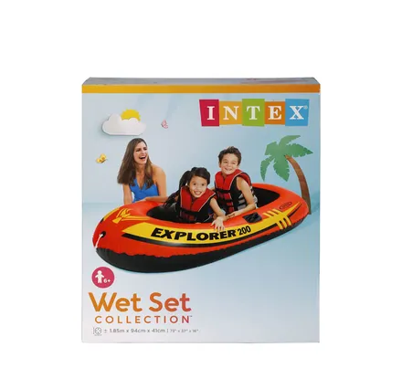 Intex Explorer 200 Boat 185 X 94 X 41cm