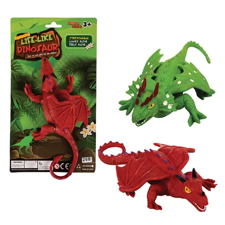 Stretch Dragon With Foambeads, 15cm