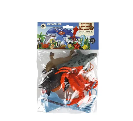 Ocean Animals Play Set, 6-Piece