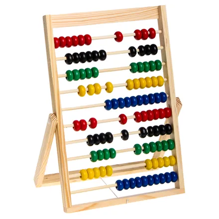 Abacus Counting Frame Wood