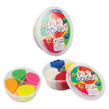 Play Dough, 4 X 60g Tubs