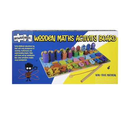 Educational 4-In-1 Activity Board