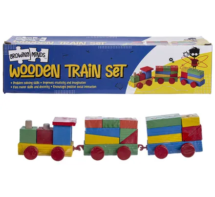 Wooden Train Set