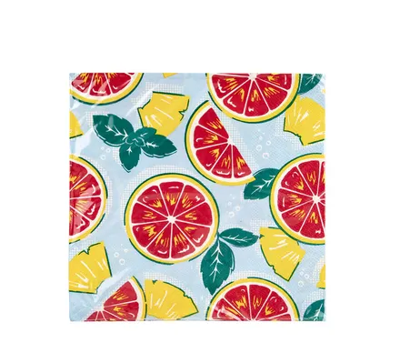 Serviettes 2ply 33cm 20pc Fruit