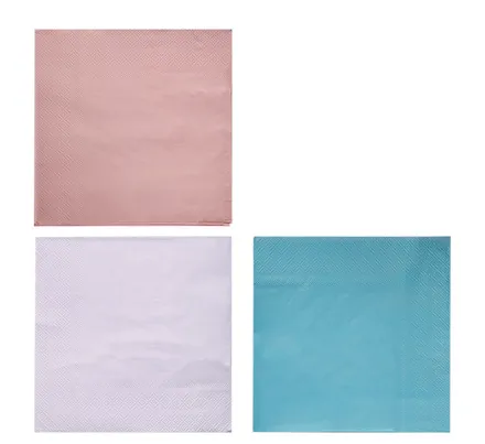 Serviettes 2ply 33cm 20pc Pastel