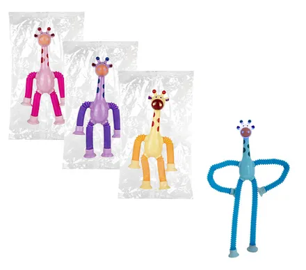 Novelty Sensory Flexible Giraffe, 19cm