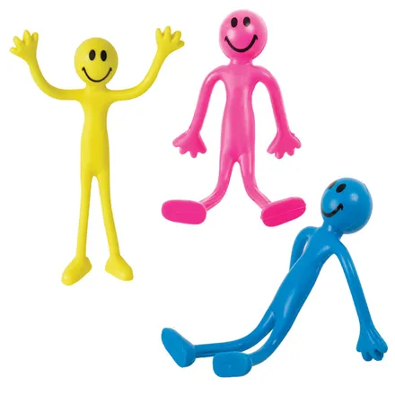 Smiley Bendy Figurine, 13cm