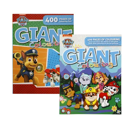 Paw Patrol Giant Colouring Book