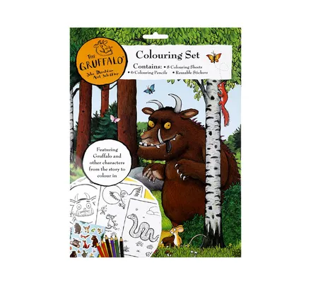 The Gruffalo's Colouring Set