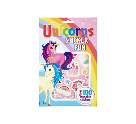 Unicorn Sticker Fun Book