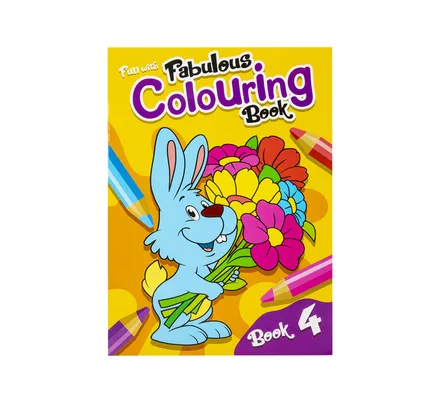 Fun With Fabulous Colouring Book 4