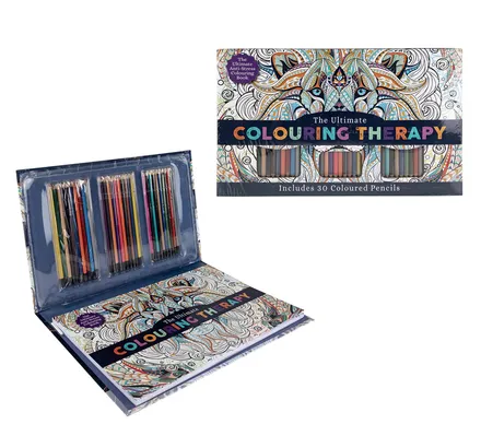 Colouring Therapy Creative Art, 32 Pages