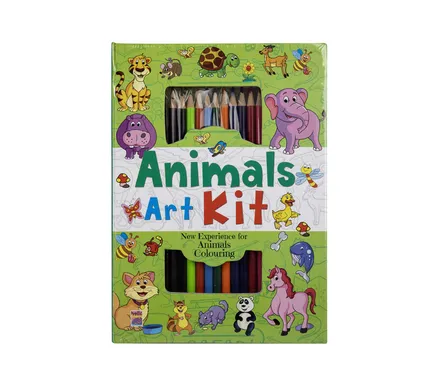 Animal Art Kit, 64 Pages