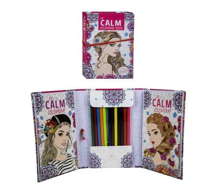 The Calm Colouring Book, 120 Sheets