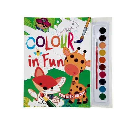 Colour In Fun Green, 32 Pages