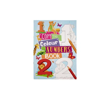 Copy To Colour - Numbers Book