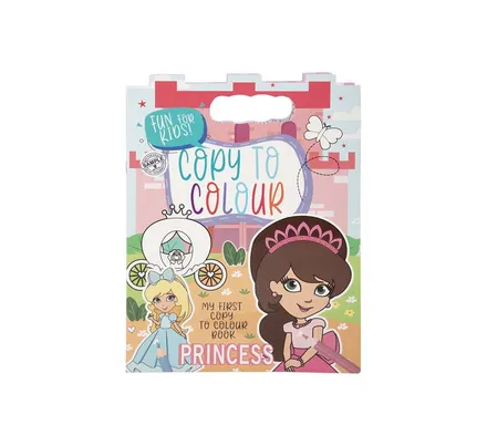 Copy To Colour Princess