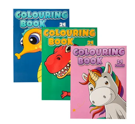 Fun Colouring Books 24 Pages