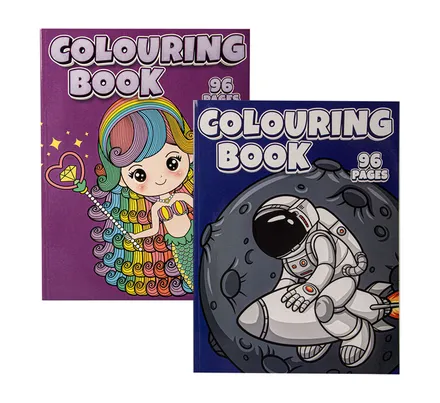 Fun Colouring Books 96 Pages