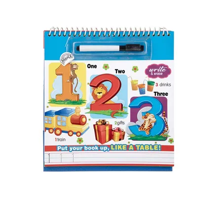 1 2 3 Activity Flip Chart, 28 Page