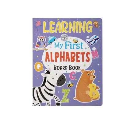 Learning My First Alphabet Board Book