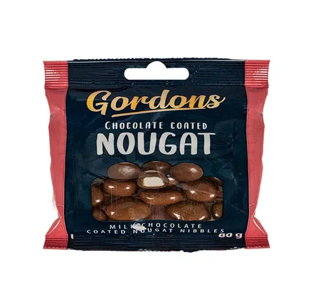 Choc Coated Nougat, 80g