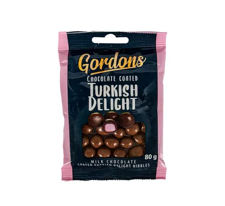 Choc Coated Turkish Delight, 80g