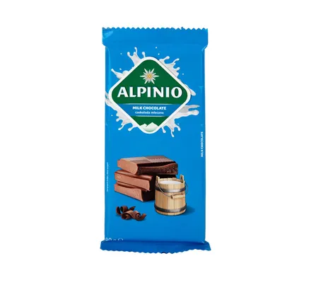 Chocolate Alpinio Milk Slab, 90g