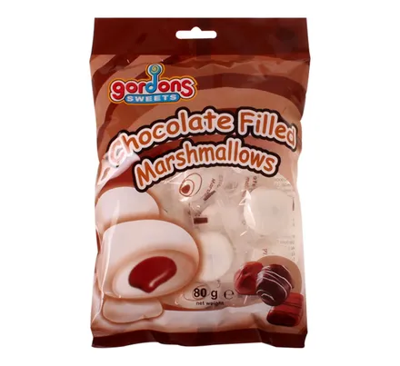 Gordons Chocolate Filled Mallows, 80g