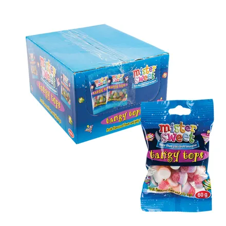 Mister Sweet Tangy Tops, 60g