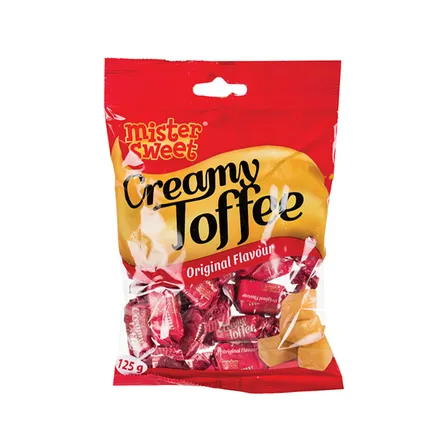 Candy Tops Creamy Toffee Orginal, 125g