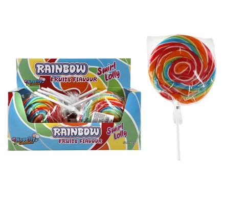 Rainbow Lolly Large Perppermint